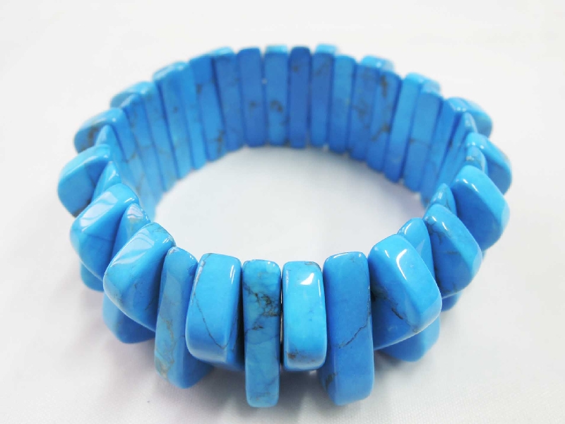 Blue Howlite Bracelet